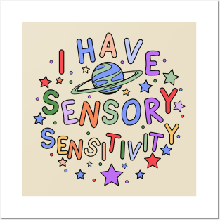 I Have Sensory Sensitivity - Autism Awareness Posters and Art